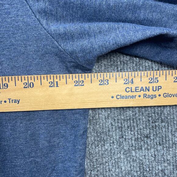 Travis Mathew 1/2 Zip Golf Pullover Men's Large Blue Oak Tree Logo Stretch - Picture 8 of 14